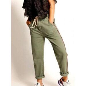 New One Teaspoon Safari High Waist Jeans Womens 22 Super Khaki Green